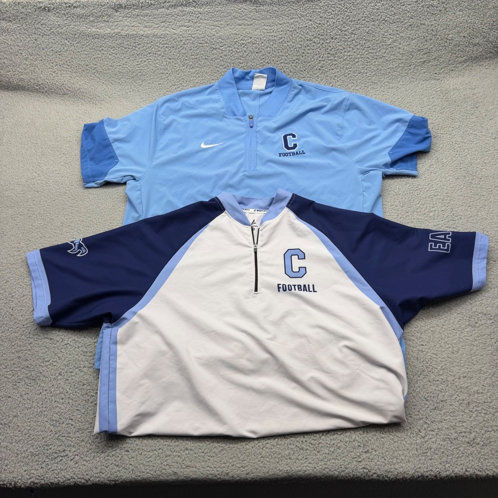 Nike HF7070-448 BSN Sports Mens XL Chapin High Football Pullover Windshirt Lot